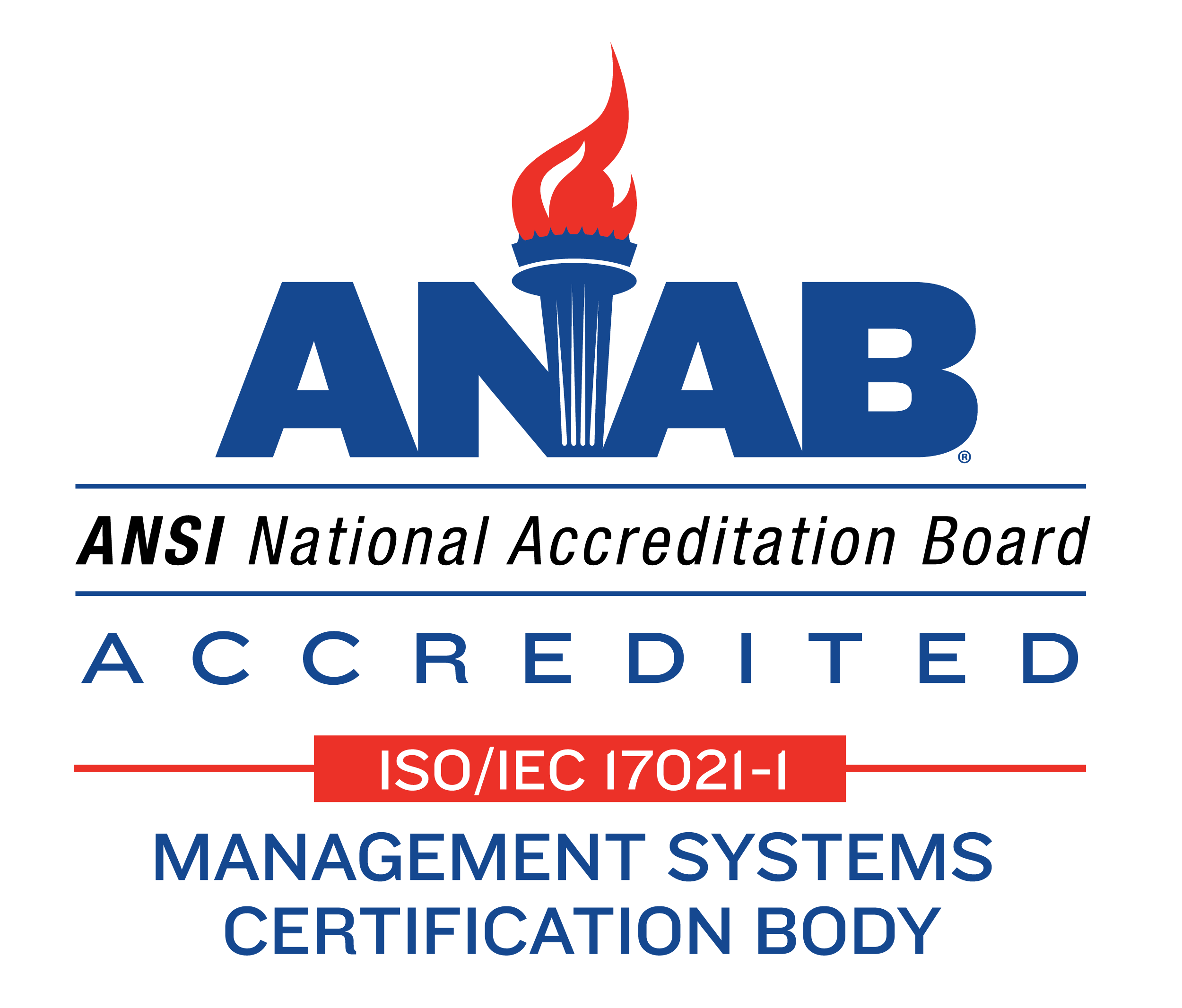 ANAB（米国適合性認定機関）