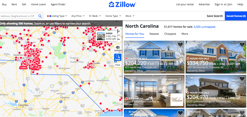 アメリカの不動産テック企業 Zillow