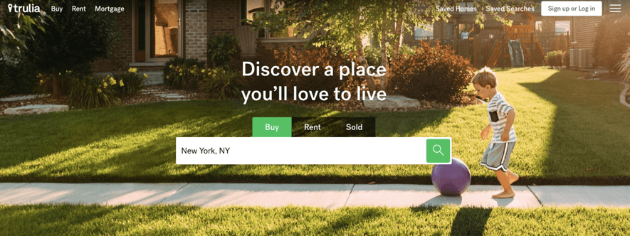 TruliaのWebサイト