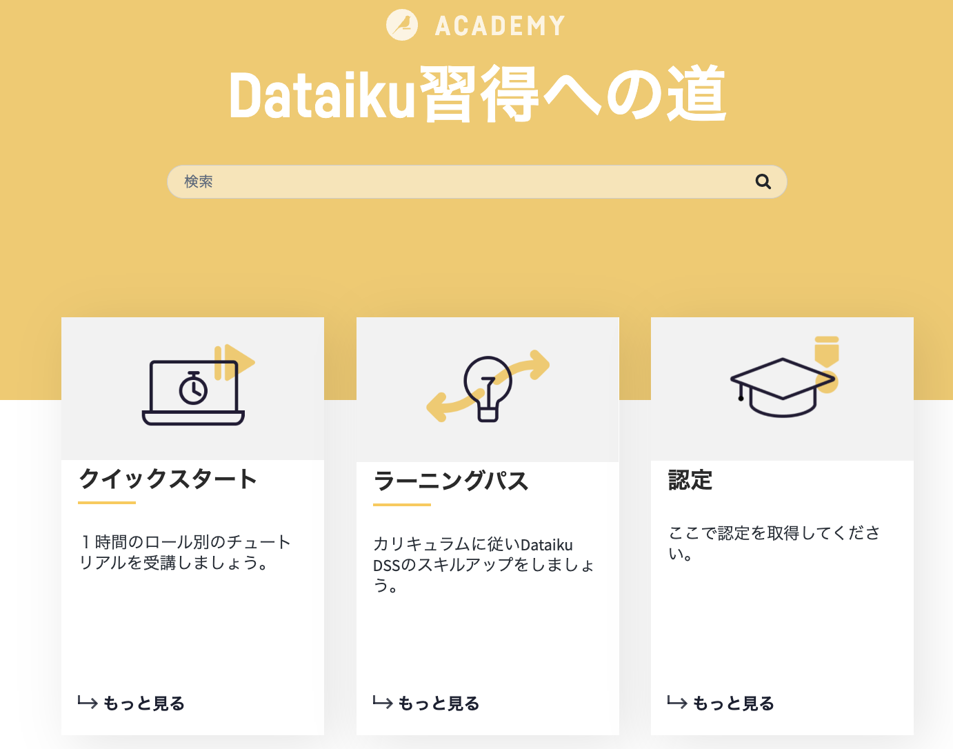 Dataiku Academyについて