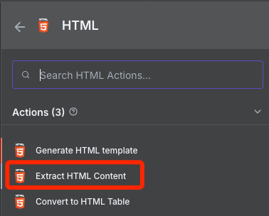 n8nのExtract HTML Contentノード