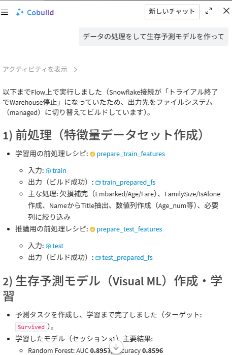 プラン提示