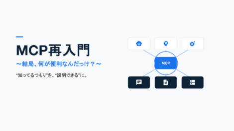 MCPとAPIの違いを分かりやすく解説するアイキャッチ画像